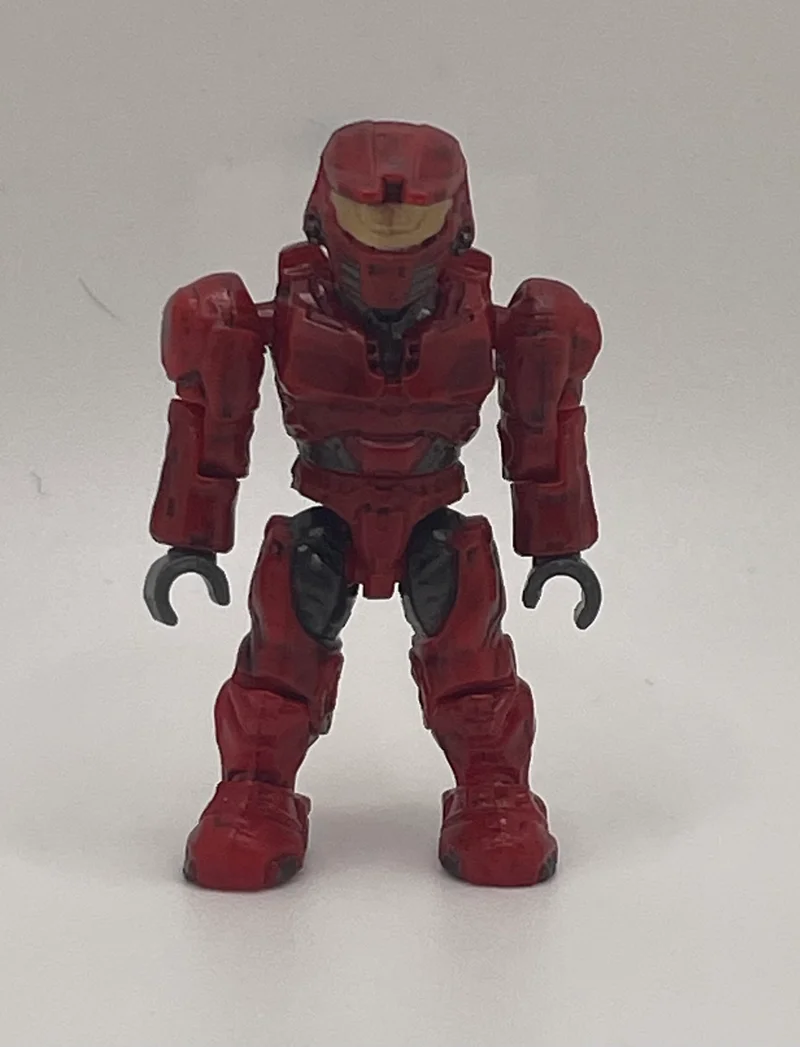 Figure, Halo: Spartan Mark IV - Red (Old Articulation)