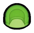 Tile 1 x 1 round dome, tall