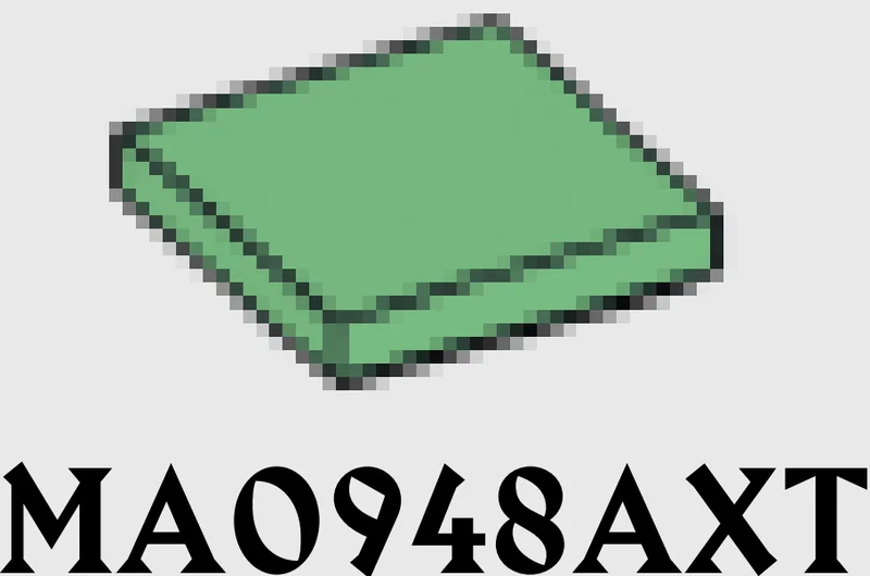 Tile 2 x 2 in Green, Vertigris (Sand Green)