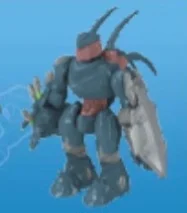 Figure, Halo: Covenant Hunter - Blue (First Mold)
