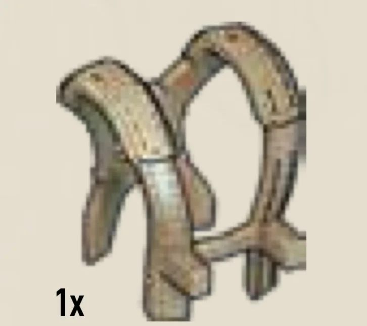 WWII Web Gear w/ pegs on front in Brown, Teak