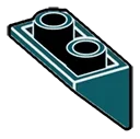 Slope brick 45 2 x 1 inverse