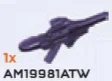 Heavy Weapon: Plasma Launcher in Purple, Dark (Metallic)