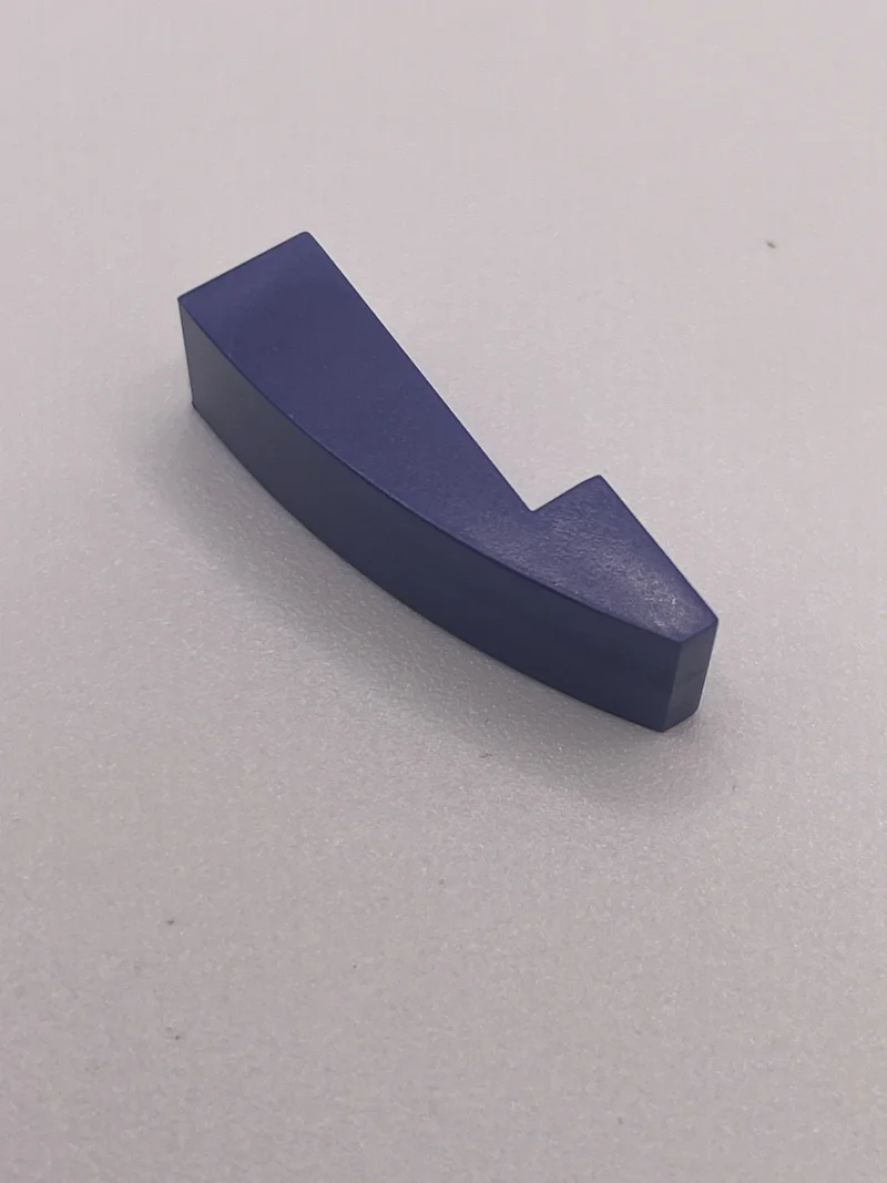 Slope brick 33 1 x 3 curved slope in Purple, Rich