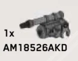 Weapon, Vehicle: M638 20mm Autocannon in Gray, Light Camo (Metallic)
