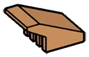 Slope 1 x 1 Rear Overhang