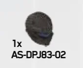 Helmet: Spartan Recon - Dark Gray (Halo 3 Armor) in Multicolored