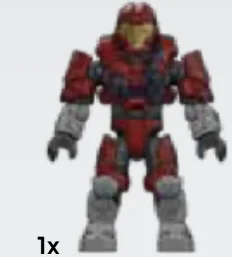 Spartan JFO - Red / Silver Armor (Reach Armor)