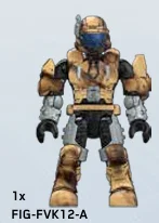 Figure, Halo: ODST Desert Camo / Silver (Operation Bronze Cobra)