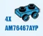 Bracket Plate 1 x 2 with side studs