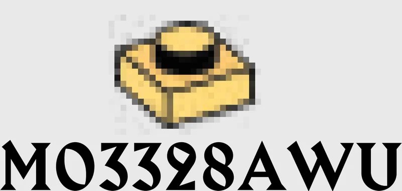 Plate 1 x 1 - Type 03 in Gold, Burnt (Metallic)