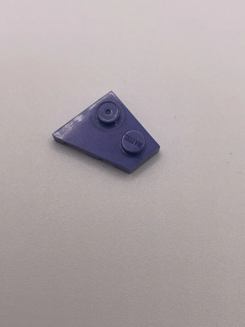Wedge Plate 2 x 2 without right corner in Purple, Rich