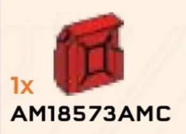 Gear jerry can in Red, Flame