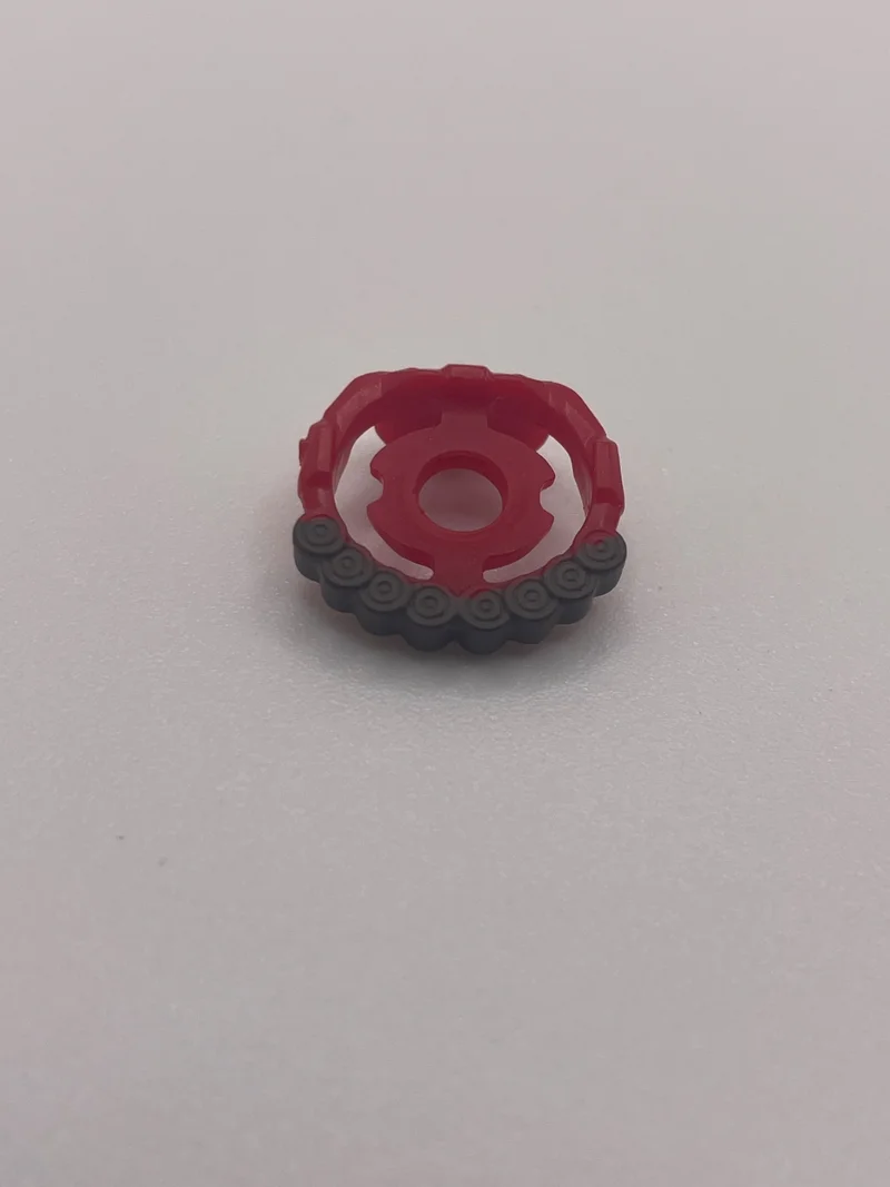 Belt, Spartan w/ Printed Grenades - (Reach/Infinite Armor) in Red, Flame