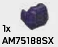 Shoulder Armor, Spartan Mark V (Reach Armor) in Purple, Byzantium (Metallic)