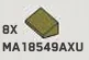 Slope 36 2 x 1 in Green, Olive Drab (Infinite Green) (Metallic)