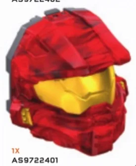 Container: Helmet Micro-Fleet Red in Multicolored