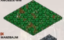 Plate 8 x 8 in Green, Medium (Camo)