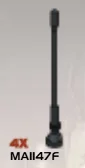 Antenna 7H, type 01 in Black