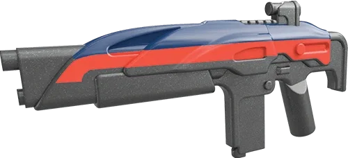 Firearm: Rifle in Multicolored