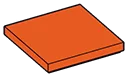 Tile 3 x 3 in Orange, Marigold