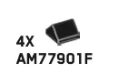 Slope 45 1 x 1 double in Black