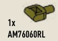 Bar, Pin, Small with Hand Grip in Green, Rich