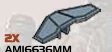 Weapon, Firearm: blast deflector, light, horizontal clip in Gray, Dark (Metallic)
