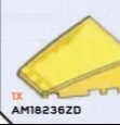 Windscreen 6 x 1.67 x 4 rounded double convex in Yellow (Translucent)