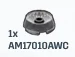 Engine component: intake turbine 2 x 2 in Gray, Dark (Metallic Camo)