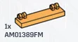 Hinge tile 1 x 4 base in Orange, Florida