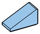 Slope brick 33 1 x 2 in Blue, Deep Pastel