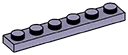 Plate 1 x 6