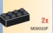 Brick 2 x 4 in Black