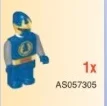 Figure, Power Rangers: Ninja Storm Navy Thunder Ranger