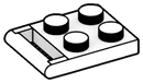 Plate 2 x 2 with handle in White