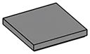 Tile 3 x 3 in Gray, Dark (Flake)