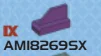 Tile Modified 1 x 2 with 1H tail in Purple, Byzantium (Metallic)