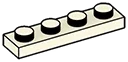 Plate 1 x 4
