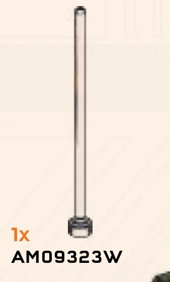 Antenna 8H, type 01 in Clear (Translucent)
