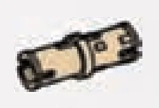 Axle Pin 2L (Technic Pin) in Green, Apple