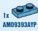 Plate 1 x 2