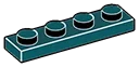 Plate 1 x 4