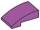 Slope brick 33 2 x 3 curved slope in Magenta, Rich