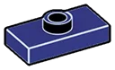 Plate Modified 1 x 2 with one stud, center