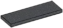 Tile 2 x 6 in Metal, Iron (Metallic)