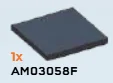 Tile 4 x 4 in Black