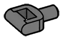 Bar, Pin, Small with Hand Grip in Gray, Dark (Flake)