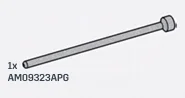 Antenna 8H, type 01 in Gray, Steel