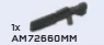 Weapon, Firearm: railgun in Gray, Dark (Metallic)